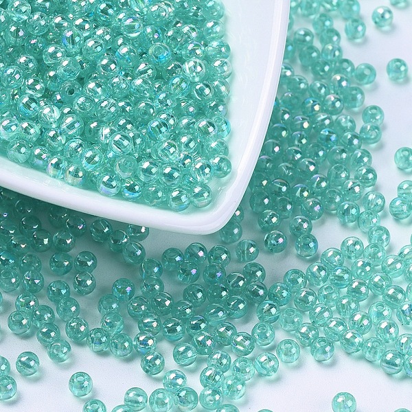 PandaHall Eco-Friendly Transparent Acrylic Beads, Round, AB Color, Medium Turquoise, 4mm, Hole: 1.5mm, about 1700pcs/50g Acrylic Round Cyan
PandaHall Eco-Friendly Transparent Acrylic Beads, Round, AB Color, Medium Turquoise, 4mm, Hole: 1.5mm, about 1700pcs/50g Acrylic Round Cyan