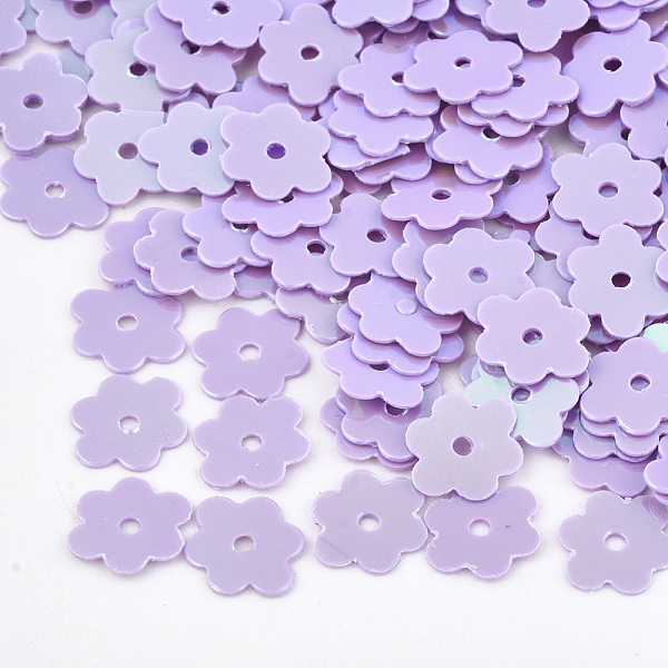 PandaHall Ornament Accessories, PVC Plastic Paillette/Sequins Beads, Flower, Lilac, 6x7~7.5x0.4mm, Hole: 1mm, about 35000pcs/500g PVC Flower..., Purple
PandaHall Ornament Accessories, PVC Plastic Paillette/Sequins Beads, Flower, Lilac, 6x7~7.5x0.4mm, Hole: 1mm, about 35000pcs/500g PVC Flower..., Purple