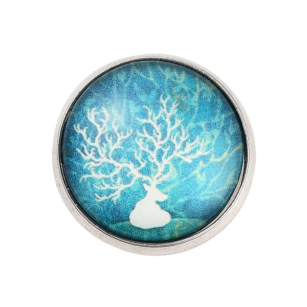 PandaHall Round with Deer Glass Brooches, Platinum Plated Zinc Alloy Pins, for Backpack Clothes, Deep Sky Blue, 18x5.5mm Glass Round
PandaHall Round with Deer Glass Brooches, Platinum Plated Zinc Alloy Pins, for Backpack Clothes, Deep Sky Blue, 18x5.5mm Glass Round