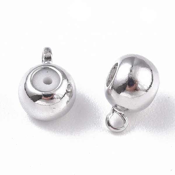 PandaHall Brass Tube Bails, Loop Bails, Bail Beads, with CCB Plastic Inside, Long-Lasting Plated, Round, Platinum, 7x5x3.8mm, Hole: 1mm...
PandaHall Brass Tube Bails, Loop Bails, Bail Beads, with CCB Plastic Inside, Long-Lasting Plated, Round, Platinum, 7x5x3.8mm, Hole: 1mm...
