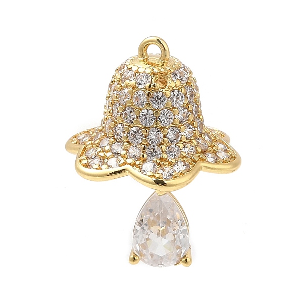 PandaHall Rack Plating Brass Pave Cubic Zirconia Pendants, Long-Lasting Plated, Cadmium Free & Lead Free, Christmas Bell, Real 18K Gold..., Clear
PandaHall Rack Plating Brass Pave Cubic Zirconia Pendants, Long-Lasting Plated, Cadmium Free & Lead Free, Christmas Bell, Real 18K Gold..., Clear