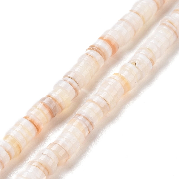 PandaHall Freshwater Shell Beads Strands, Disc/Flat Round, Heishi Beads, 5~5.5x0.5~2.5mm, Hole: 1mm, about 220~221pcs/strand, 15.7~16.5 inch...
PandaHall Freshwater Shell Beads Strands, Disc/Flat Round, Heishi Beads, 5~5.5x0.5~2.5mm, Hole: 1mm, about 220~221pcs/strand, 15.7~16.5 inch...