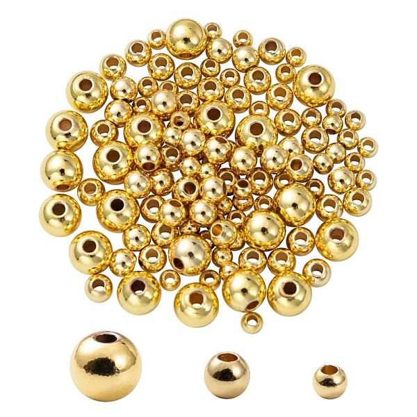 PandaHall 120Pcs 3 Size Rack Plating and Vacuum Plating Brass Round Spacer Beads Set, Cadmium Free & Lead Free, Golden, 3mm/4mm/6mm, hole...
PandaHall 120Pcs 3 Size Rack Plating and Vacuum Plating Brass Round Spacer Beads Set, Cadmium Free & Lead Free, Golden, 3mm/4mm/6mm, hole...