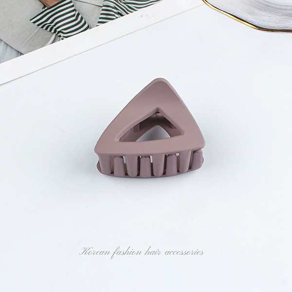 PandaHall Frosted Acrylic Hair Claw Clips, Triangle Non Slip Jaw Clamps for Girl Women, Thistle, 45x34mm Acrylic Purple
PandaHall Frosted Acrylic Hair Claw Clips, Triangle Non Slip Jaw Clamps for Girl Women, Thistle, 45x34mm Acrylic Purple