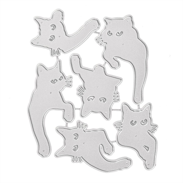 PandaHall Carbon Steel Cutting Dies Stencils, for DIY Scrapbooking/Photo Album, Decorative Embossing DIY Paper Card, Cat, Matte Platinum...
PandaHall Carbon Steel Cutting Dies Stencils, for DIY Scrapbooking/Photo Album, Decorative Embossing DIY Paper Card, Cat, Matte Platinum...