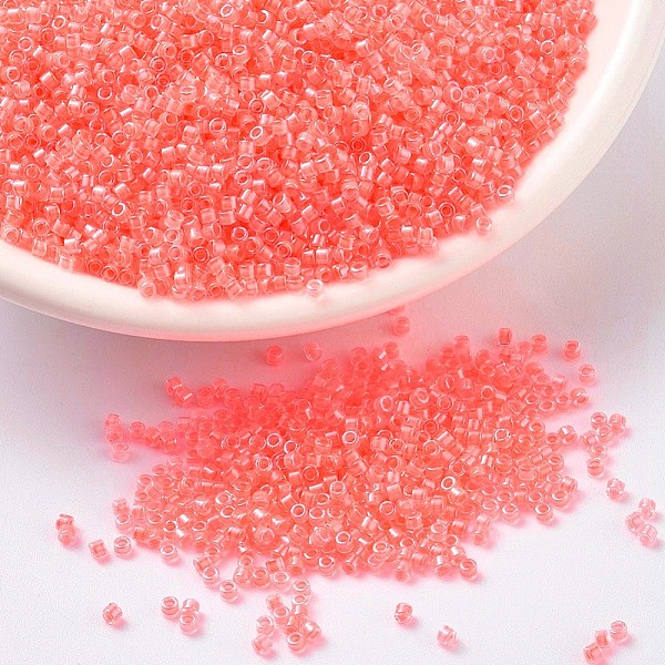 PandaHall MIYUKI Delica Beads, Cylinder, Japanese Seed Beads, 11/0, (DB2034) Luminous Flamingo, 1.3x1.6mm, Hole: 0.8mm, about 2000pcs/10g..., Red
PandaHall MIYUKI Delica Beads, Cylinder, Japanese Seed Beads, 11/0, (DB2034) Luminous Flamingo, 1.3x1.6mm, Hole: 0.8mm, about 2000pcs/10g..., Red
