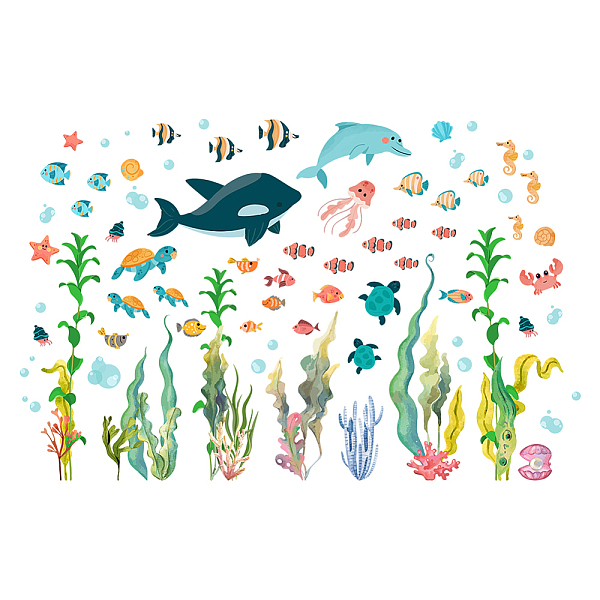 PandaHall PVC Wall Stickers, Wall Decoration, Shark, 1180x390mm, 2 sheets/set PVC Shark
PandaHall PVC Wall Stickers, Wall Decoration, Shark, 1180x390mm, 2 sheets/set PVC Shark