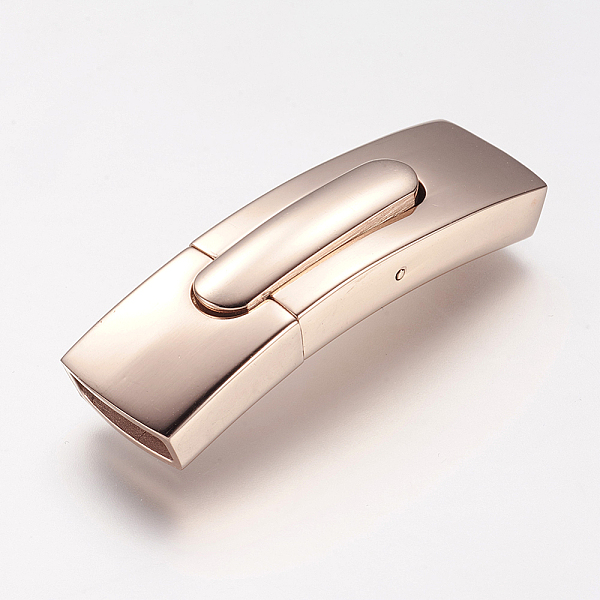 PandaHall 304 Stainless Steel Bayonet Clasps, Rectangle, Rose Gold, 32.6x6.2x6mm, Hole: 4x4mm 304 Stainless Steel
PandaHall 304 Stainless Steel Bayonet Clasps, Rectangle, Rose Gold, 32.6x6.2x6mm, Hole: 4x4mm 304 Stainless Steel