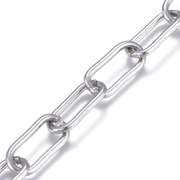 PandaHall 3.28 Feet 304 Stainless Steel Paperclip Chains, Drawn Elongated Cable Chains, Unwelded, with Card Paper, Stainless Steel Color...
PandaHall 3.28 Feet 304 Stainless Steel Paperclip Chains, Drawn Elongated Cable Chains, Unwelded, with Card Paper, Stainless Steel Color...