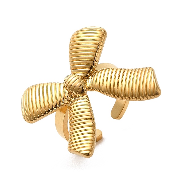 PandaHall 304 Stainless Steel Open Cuff Ring, Bowknot, Golden, Inner Diameter: 17.2mm 304 Stainless Steel Bowknot
PandaHall 304 Stainless Steel Open Cuff Ring, Bowknot, Golden, Inner Diameter: 17.2mm 304 Stainless Steel Bowknot