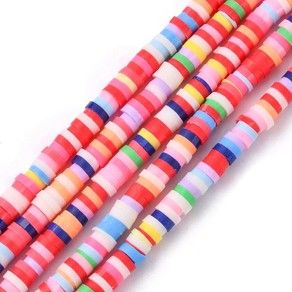 PandaHall Handmade Polymer Clay Beads, Disc/Flat Round, Heishi Beads, Mixed Color, 3x1mm, Hole: 1mm, about 380~400pcs/strand, 17.7 inch..., Multicolor
PandaHall Handmade Polymer Clay Beads, Disc/Flat Round, Heishi Beads, Mixed Color, 3x1mm, Hole: 1mm, about 380~400pcs/strand, 17.7 inch..., Multicolor