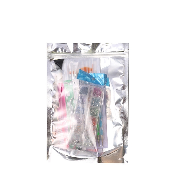PandaHall Manicure Tools Kits, with Nail Polishing Strip, Nail File, Brush Pens, Dotting Tool, Nail Art Decoration, Tweezers, Nail Cotton..., Multicolor
PandaHall Manicure Tools Kits, with Nail Polishing Strip, Nail File, Brush Pens, Dotting Tool, Nail Art Decoration, Tweezers, Nail Cotton..., Multicolor