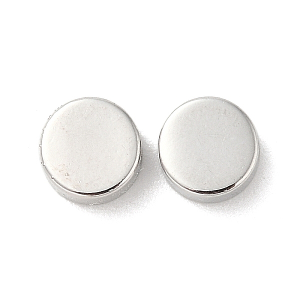 PandaHall Brass Beads, Real Platinum Plated, Flat Round, 6x3mm, Hole: 1mm Brass Flat Round
PandaHall Brass Beads, Real Platinum Plated, Flat Round, 6x3mm, Hole: 1mm Brass Flat Round