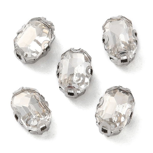 PandaHall Rectangle Sew on Rhinestone, Multi-strand Links, Glass Rhinestone, with Stainless Steel Prong Settings, Garments Accessories..., Clear
PandaHall Rectangle Sew on Rhinestone, Multi-strand Links, Glass Rhinestone, with Stainless Steel Prong Settings, Garments Accessories..., Clear