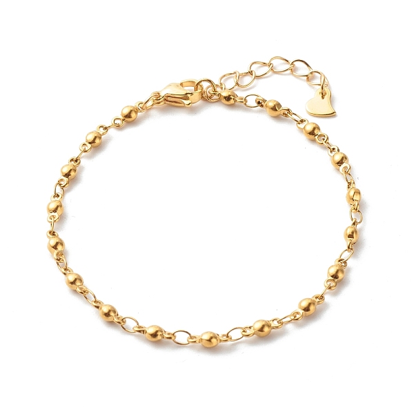PandaHall 304 Stainless Steel Link Chains Bracelets, Golden, 6-7/8 inch(17.5cm) 304 Stainless Steel
PandaHall 304 Stainless Steel Link Chains Bracelets, Golden, 6-7/8 inch(17.5cm) 304 Stainless Steel