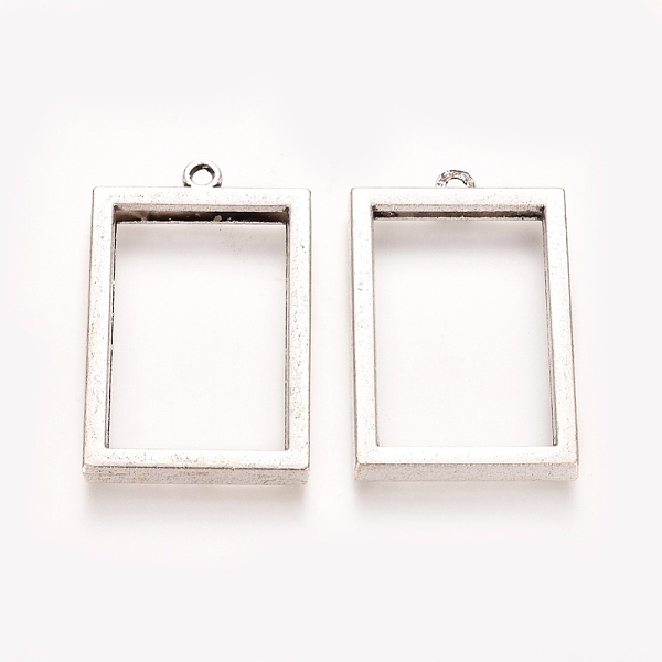 PandaHall Rack Plating Alloy Photo Locket Pendants, Rectangle, Antique Silver, 37x24x4mm, Hole: 29x19mm Alloy Rectangle
PandaHall Rack Plating Alloy Photo Locket Pendants, Rectangle, Antique Silver, 37x24x4mm, Hole: 29x19mm Alloy Rectangle