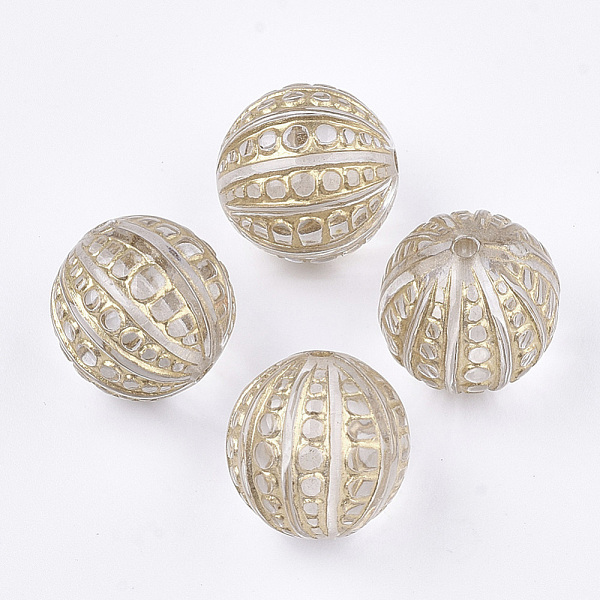 PandaHall Plating Transparent Acrylic Beads, Metal Enlaced, Round, Clear, 12mm, Hole: 1.5mm, about 466pcs/500g Acrylic Round Clear
PandaHall Plating Transparent Acrylic Beads, Metal Enlaced, Round, Clear, 12mm, Hole: 1.5mm, about 466pcs/500g Acrylic Round Clear