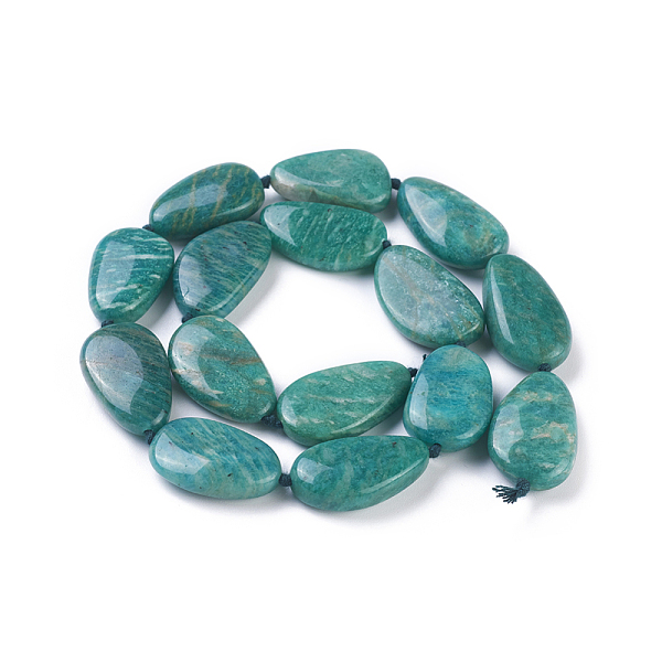 PandaHall Natural Amazonite Beads Strands, teardrop, 23~26x13~16x5~8mm, Hole: 1mm, about 15pcs/strand, 16.1 inch(41cm) Amazonite Teardrop
PandaHall Natural Amazonite Beads Strands, teardrop, 23~26x13~16x5~8mm, Hole: 1mm, about 15pcs/strand, 16.1 inch(41cm) Amazonite Teardrop