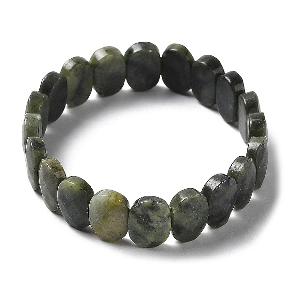 PandaHall Natural Xinyi Jade/Chinese Southern Jade Beaded Stretch Bracelet, Gemstone Jewelry for Women, Oval, Inner Diameter: 2-1/8 inch...
PandaHall Natural Xinyi Jade/Chinese Southern Jade Beaded Stretch Bracelet, Gemstone Jewelry for Women, Oval, Inner Diameter: 2-1/8 inch...