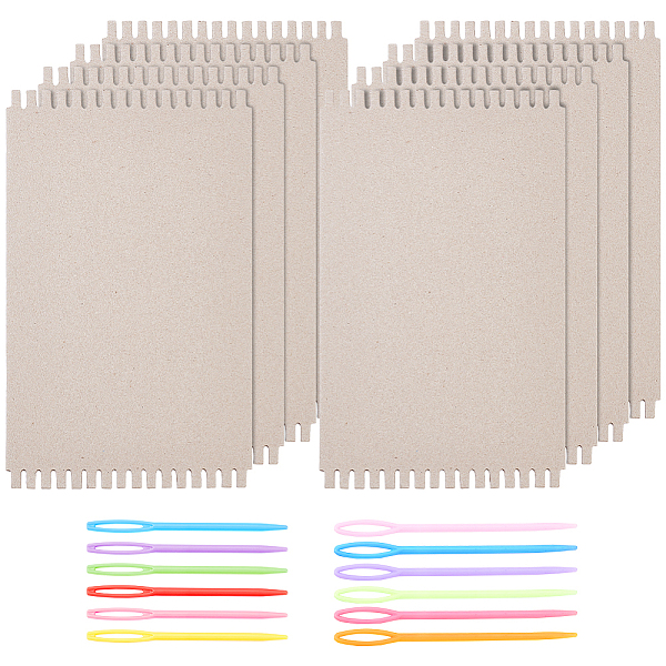 PandaHall FINGERINSPIRE 8PCS Cardboard Weaving Looms & 12PCS Safety Plastic Sewing Needles, Wide Card Loom Weaving Boards Loom Tools for..., Multicolor
PandaHall FINGERINSPIRE 8PCS Cardboard Weaving Looms & 12PCS Safety Plastic Sewing Needles, Wide Card Loom Weaving Boards Loom Tools for..., Multicolor