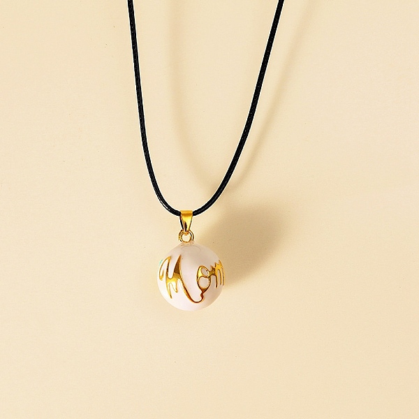 PandaHall Alloy Bola Pregnancy Pendant Necklaces, Harmony Ball Necklace, Lute Ball, Round with Heart Pattern, White, 44.69 inch(113.5cm)...
PandaHall Alloy Bola Pregnancy Pendant Necklaces, Harmony Ball Necklace, Lute Ball, Round with Heart Pattern, White, 44.69 inch(113.5cm)...