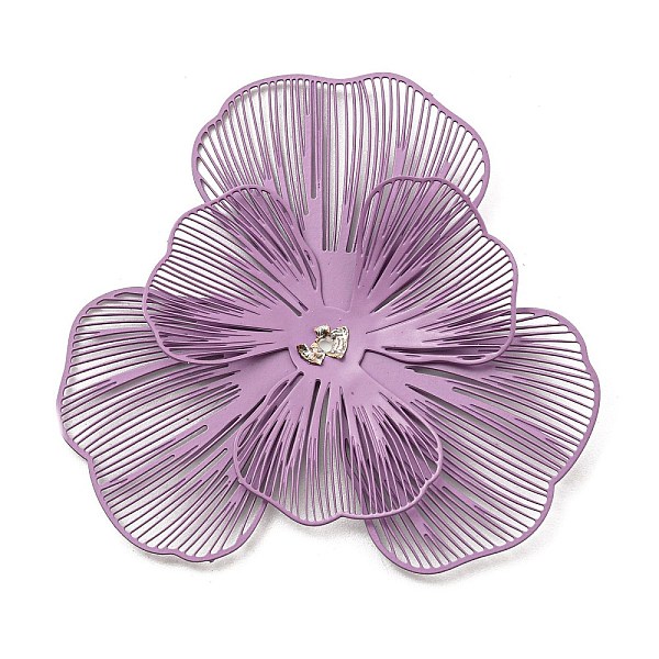 PandaHall Spray Printed 430 Stainless Steel Bead Caps, Flower, Medium Purple, 45x48x5~7mm, Hole: 0.9mm 430 Stainless Steel
PandaHall Spray Printed 430 Stainless Steel Bead Caps, Flower, Medium Purple, 45x48x5~7mm, Hole: 0.9mm 430 Stainless Steel