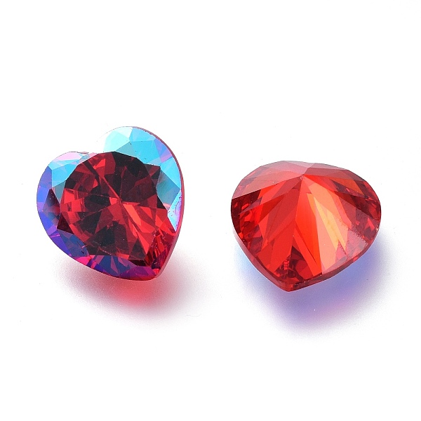 PandaHall Cubic Zirconia Pointed Back Cabochons, Faceted Heart, Light Siam SI, 12x12x7mm Cubic Zirconia Heart Red
PandaHall Cubic Zirconia Pointed Back Cabochons, Faceted Heart, Light Siam SI, 12x12x7mm Cubic Zirconia Heart Red