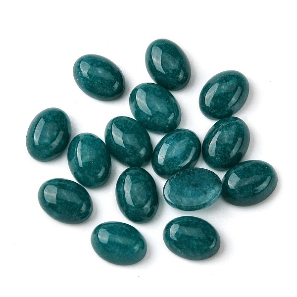 PandaHall Natural White Jade Cabochons, Oval, Dyed, Teal, 8~8.5x6~6.5x2.5~3.5mm White Jade Oval Cyan
PandaHall Natural White Jade Cabochons, Oval, Dyed, Teal, 8~8.5x6~6.5x2.5~3.5mm White Jade Oval Cyan
