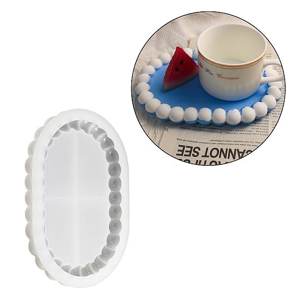 PandaHall DIY Silicone Geometric Bubble Coaster Molds, for Coaster Mat Making, Oval, 172x122x20mm, Inner Diameter: 152x101mm Silicone Oval..., White
PandaHall DIY Silicone Geometric Bubble Coaster Molds, for Coaster Mat Making, Oval, 172x122x20mm, Inner Diameter: 152x101mm Silicone Oval..., White