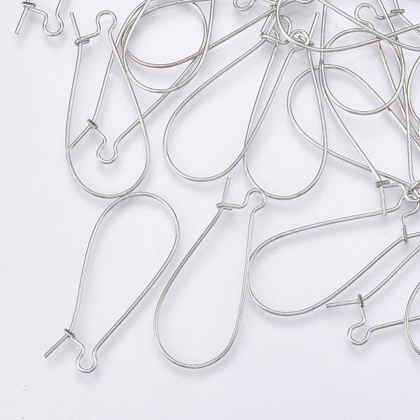 PandaHall Iron Hoop Earring Findings, Nickel Free, Platinum, 21 Gauge, 32.5x14mm, Pin: 0.7mm Iron
PandaHall Iron Hoop Earring Findings, Nickel Free, Platinum, 21 Gauge, 32.5x14mm, Pin: 0.7mm Iron