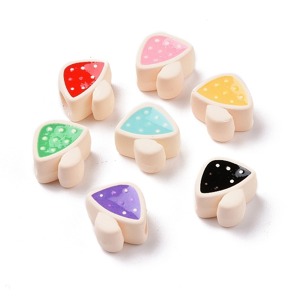 PandaHall Rubberized Style Acrylic European Beads, with Enamel, Large Hole Beads, Mushroom, Mixed Color, 12x12.1x7mm, Hole: 4mm Acrylic..., Multicolor
PandaHall Rubberized Style Acrylic European Beads, with Enamel, Large Hole Beads, Mushroom, Mixed Color, 12x12.1x7mm, Hole: 4mm Acrylic..., Multicolor