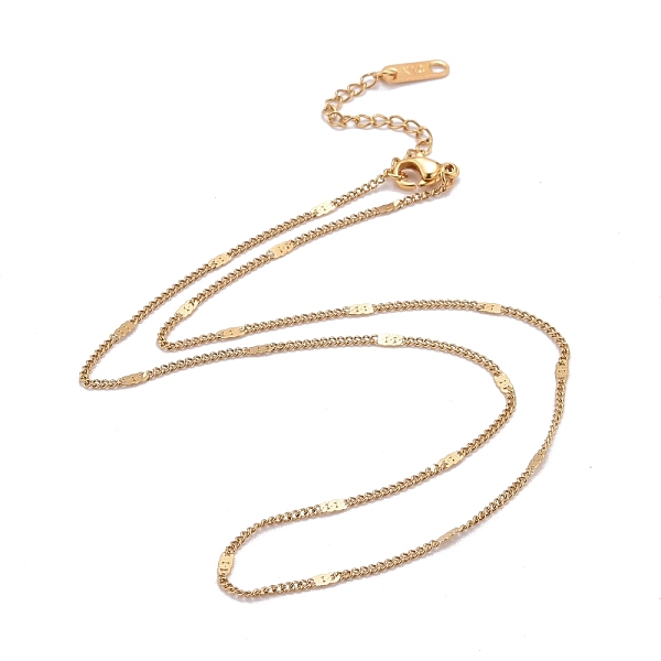PandaHall 304 Stainless Steel Figaro Chain Necklaces, Golden, 15.75 inch(40cm) 304 Stainless Steel
PandaHall 304 Stainless Steel Figaro Chain Necklaces, Golden, 15.75 inch(40cm) 304 Stainless Steel