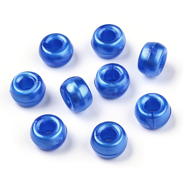 PandaHall Plastic Pearlized Beads, Barrel, Royal Blue, 9x6mm, Hole: 3.8mm, about 1900pcs/500g Plastic Barrel
PandaHall Plastic Pearlized Beads, Barrel, Royal Blue, 9x6mm, Hole: 3.8mm, about 1900pcs/500g Plastic Barrel