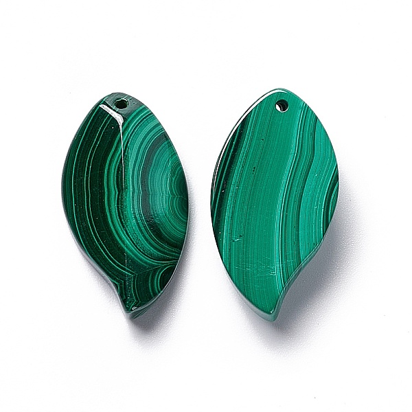 PandaHall Gemstone Pendants, Natural Malachite, Grade A, Leaf, Green, 28x15x6mm, Hole: 0.8mm Malachite Leaf Green
PandaHall Gemstone Pendants, Natural Malachite, Grade A, Leaf, Green, 28x15x6mm, Hole: 0.8mm Malachite Leaf Green