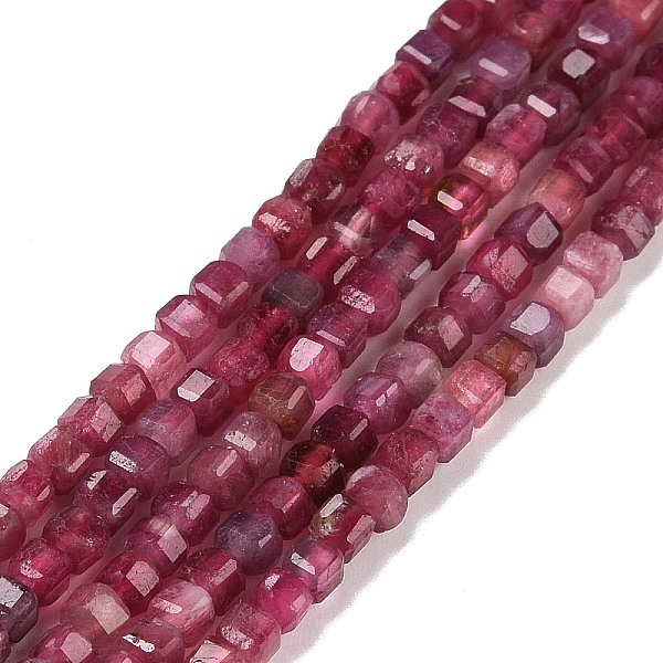PandaHall Natural Red Tourmaline Beads Strands, Faceted, Cube, 2.5x2.5x2.5mm, Hole: 0.5mm, about 186~188pcs/strand, 15.16~15.35 inch...
PandaHall Natural Red Tourmaline Beads Strands, Faceted, Cube, 2.5x2.5x2.5mm, Hole: 0.5mm, about 186~188pcs/strand, 15.16~15.35 inch...