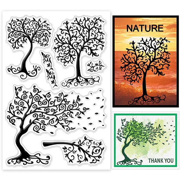 PandaHall GLOBLELAND Curly Tree Clear Stamps for DIY Scrapbooking Abstract Element Silicone Stamp Seals Transparent Stamps for Cards Making...
PandaHall GLOBLELAND Curly Tree Clear Stamps for DIY Scrapbooking Abstract Element Silicone Stamp Seals Transparent Stamps for Cards Making...