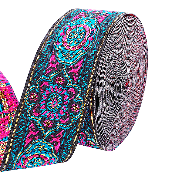 PandaHall 7 Yard 1.2inch Vintage Jacquard Ribbon Emobridered Woven Ribbon Fabric Trim Fringe for DIY Clothing Accessories Embellishment..., Red
PandaHall 7 Yard 1.2inch Vintage Jacquard Ribbon Emobridered Woven Ribbon Fabric Trim Fringe for DIY Clothing Accessories Embellishment..., Red
