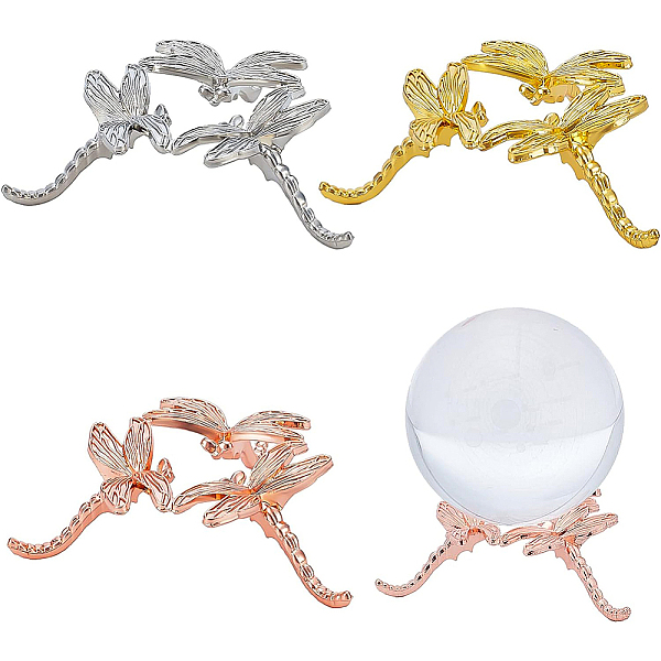 PandaHall BENECREAT 3 Colors Metal Crystal Ball Stand, Alloy Dragonfly Globe Sphere Display Holder Rack Ornaments for Table Desktop Office...
PandaHall BENECREAT 3 Colors Metal Crystal Ball Stand, Alloy Dragonfly Globe Sphere Display Holder Rack Ornaments for Table Desktop Office...