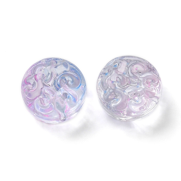 PandaHall Transparent Glass Beads, Flat Round with Flower, Lavender Blush, 13.5x8.5mm, Hole: 1.2mm, about 10pcs/bag Glass Flat Round
PandaHall Transparent Glass Beads, Flat Round with Flower, Lavender Blush, 13.5x8.5mm, Hole: 1.2mm, about 10pcs/bag Glass Flat Round