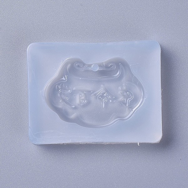 PandaHall Pendant Food Grade Silicone Molds, Resin Casting Molds, For UV Resin, Epoxy Resin Jewelry Making, Longevity Lock, White, 42x56x9mm...
PandaHall Pendant Food Grade Silicone Molds, Resin Casting Molds, For UV Resin, Epoxy Resin Jewelry Making, Longevity Lock, White, 42x56x9mm...