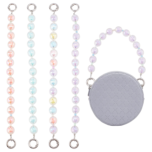 PandaHall WADORN 4 Colors Colorful Bead Bag Handle, 30cm Candy Beaded Purse Handle Chain Replacement Short Handbag Chain Women Bag Charms..., Multicolor
PandaHall WADORN 4 Colors Colorful Bead Bag Handle, 30cm Candy Beaded Purse Handle Chain Replacement Short Handbag Chain Women Bag Charms..., Multicolor