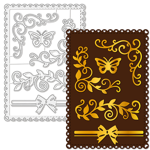 PandaHall Carbon Steel Cutting Dies Stencils, for DIY Scrapbooking, Photo Album, Decorative Embossing Paper Card, Stainless Steel Color...
PandaHall Carbon Steel Cutting Dies Stencils, for DIY Scrapbooking, Photo Album, Decorative Embossing Paper Card, Stainless Steel Color...