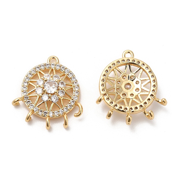 PandaHall Brass Micro Pave Cubic Zirconia Chandelier Component Links, with Glass & Open Loop, Woven Net/Web, Real 18K Gold Plated...
PandaHall Brass Micro Pave Cubic Zirconia Chandelier Component Links, with Glass & Open Loop, Woven Net/Web, Real 18K Gold Plated...