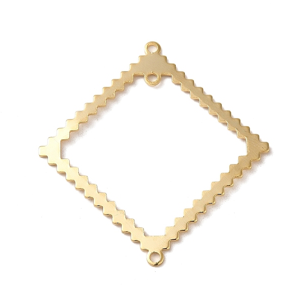 PandaHall Brass Chandelier Component Links, Lace Edged Rhombus Links, Real 24K Gold Plated, 36x34x0.9mm, Hole: 1.4mm Brass Rhombus
PandaHall Brass Chandelier Component Links, Lace Edged Rhombus Links, Real 24K Gold Plated, 36x34x0.9mm, Hole: 1.4mm Brass Rhombus