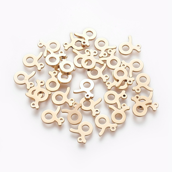 PandaHall 304 Stainless Steel Charms, Constellation/Zodiac Sign, Real 18K Gold Plated, Taurus, 8.8x8.3x1mm, Hole: 0.8mm 304 Stainless Steel...
PandaHall 304 Stainless Steel Charms, Constellation/Zodiac Sign, Real 18K Gold Plated, Taurus, 8.8x8.3x1mm, Hole: 0.8mm 304 Stainless Steel...