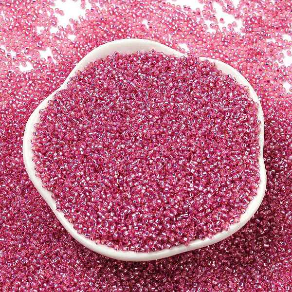 PandaHall TOHO Round Seed Beads, Japanese Seed Beads, (2106) Silver Lined Milky Mauve, 15/0, 1.5mm, Hole: 0.7mm, about 135000pcs/pound Glass..., Purple
PandaHall TOHO Round Seed Beads, Japanese Seed Beads, (2106) Silver Lined Milky Mauve, 15/0, 1.5mm, Hole: 0.7mm, about 135000pcs/pound Glass..., Purple