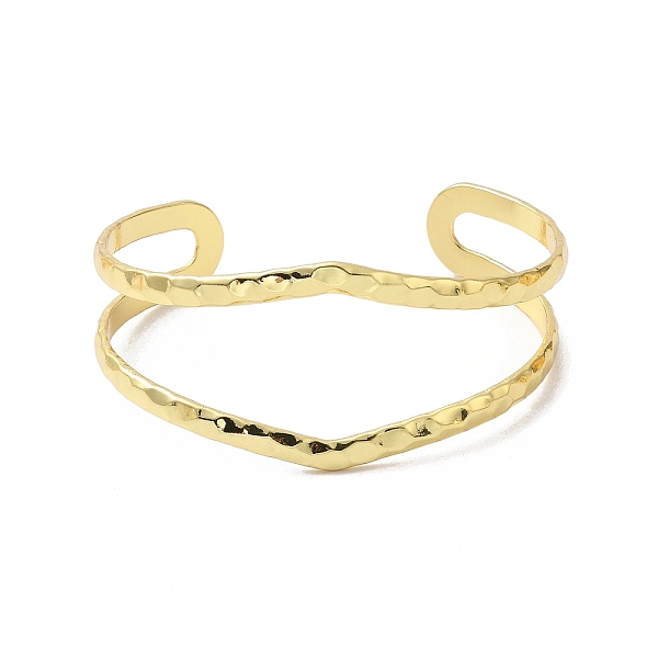 PandaHall Rack Plating Brass Cuff Bangles, Open Bangles for Women, Cadmium Free & Lead Free, Real 18K Gold Plated, 5/8~1-1/8 inch(1.5~2.9cm)...
PandaHall Rack Plating Brass Cuff Bangles, Open Bangles for Women, Cadmium Free & Lead Free, Real 18K Gold Plated, 5/8~1-1/8 inch(1.5~2.9cm)...
