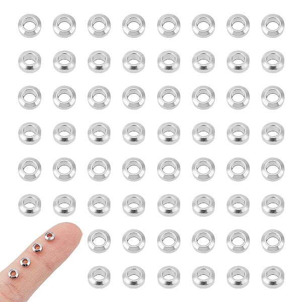 PandaHall Unicraftale 304 Stainless Steel Spacer Beads, Flat Round, Stainless Steel Color, 4x2mm, Hole: 1.8mm, 100pcs/box 304 Stainless...
PandaHall Unicraftale 304 Stainless Steel Spacer Beads, Flat Round, Stainless Steel Color, 4x2mm, Hole: 1.8mm, 100pcs/box 304 Stainless...