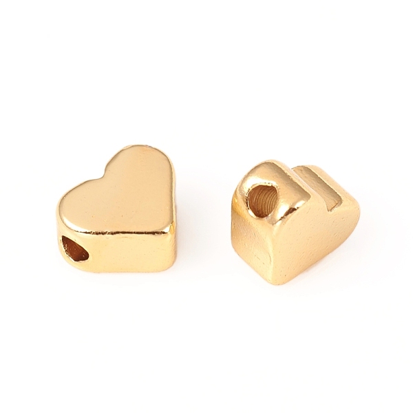 PandaHall Brass Beads, Heart, Long-Lasting Plated, Golden, 6x5.5x3mm, Hole: 1.5mm Brass Heart
PandaHall Brass Beads, Heart, Long-Lasting Plated, Golden, 6x5.5x3mm, Hole: 1.5mm Brass Heart