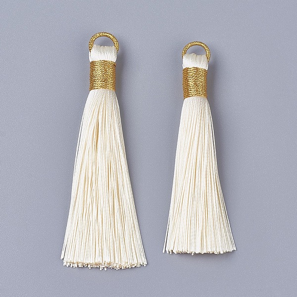 PandaHall Polyester Tassel Big Pendant Decorations, Light Goldenrod Yellow, 83mm, Hole: 8x6.5mm Polyester Yellow
PandaHall Polyester Tassel Big Pendant Decorations, Light Goldenrod Yellow, 83mm, Hole: 8x6.5mm Polyester Yellow